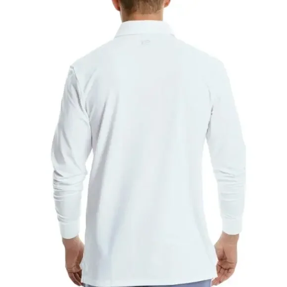Southern Tide Florida Gators White Ryder PGA Golf Fishing Shirt Mens Large New